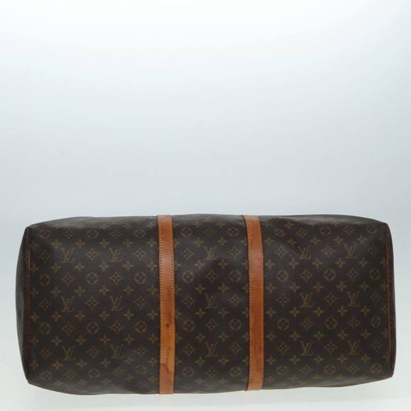 LOUIS VUITTON Monogram Keepall 60 Boston Bag M41422 LV Auth 85460 - Picture 9 of 16